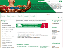 Tablet Screenshot of mostroitaliano.com